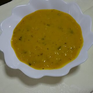 冷たい簡単かぼちゃのスープ